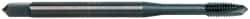 OSG - M4x0.70 Metric Coarse, 3 Flute, Oxide Finish, Vanadium High Speed Steel Spiral Point Tap - Plug Chamfer, Right Hand Thread, 63mm OAL, 3/4" Thread Length, 0.168" Shank Diam, 6H Class of Fit, Series 259 - Exact Tool & Supply