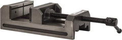 Palmgren - 6" Jaw Opening Capacity x 2" Throat Depth, Horizontal Drill Press Vise - 6" Wide Jaw, Stationary Base, Standard Speed, 11-15/16" OAL x 3-1/2" Overall Height - Exact Tool & Supply