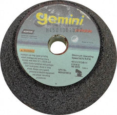 Norton - 4" Diam, 2" Overall Thickness, 16 Grit, Type 11 Tool & Cutter Grinding Wheel - Very Coarse Grade, Aluminum Oxide, Q Hardness, 9,070 RPM - Exact Tool & Supply