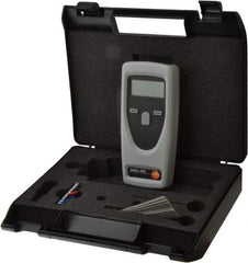 Value Collection - Accurate up to 0.02%, 1 RPM Resolution, Noncontact Tachometer - 1 to 99,999 RPM Measurement - Exact Tool & Supply