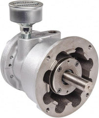 Gast - 5-1/4 hp Reversible Flange Air Actuated Motor - 0:00 Gear Ratio, 2,500 Max RPM, 2.13" Shaft Length, 7/8" Shaft Diam - Exact Tool & Supply