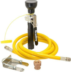 Bradley - Plumbed Drench Hoses Mount: Wall Style: Single Spray Head - Exact Tool & Supply