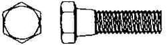Value Collection - 3/8-16 Thread, 6" Length Under Head, Steel Hex Head Bolt - Hot Dipped Galvanized Coated, 9/16" Hex, UNC Thread, ANSI/ASME B18.2.2 & ASME B18.2.1, Grade 2 - Exact Tool & Supply