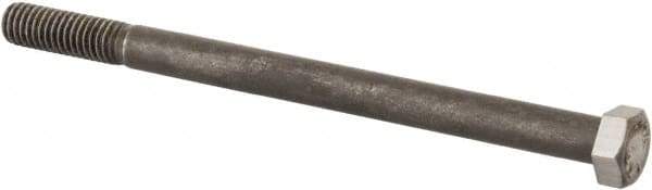 Value Collection - 3/8-16 Thread, 5-1/2" Length Under Head, Steel Hex Head Bolt - Uncoated, UNC Thread, ASTM A307, Grade 2 - Exact Tool & Supply