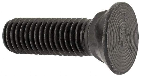 Value Collection - 1/2-13 UNC, 1-3/4" OAL, Steel Plow Bolt - Uncoated, Grade 5 - Exact Tool & Supply