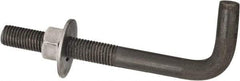 Value Collection - 3/4-10, 8" OAL Bent Anchor Bolt - Grade 2 Steel - Exact Tool & Supply