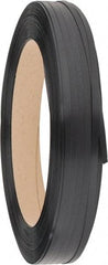 Made in USA - 3,600' Long x 1/2" Wide, Coil Case Polypropylene Strapping - 500 Lb Capacity, 0.02" Thick - Exact Tool & Supply