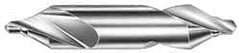 Magafor - #8 Bulge Cut 60° Incl Angle High Speed Steel Combo Drill & Countersink - Exact Tool & Supply