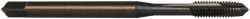 OSG - #10-32 UNF, 3 Flute, Oxide Finish, Vanadium High Speed Steel Spiral Point Tap - Plug Chamfer, Right Hand Thread, 70mm OAL, 7/8" Thread Length, 0.194" Shank Diam, 2B Class of Fit, Series 251 - Exact Tool & Supply