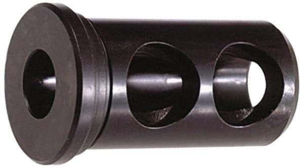 Global CNC Industries - 7/16" ID, 1" OD, 1-3/4" Length Under Head, Type J Lathe Tool Holder Bushing - Type J, 0.265 Inch Thick Head - Exact Tool & Supply