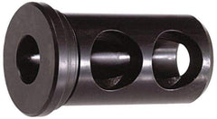 Global CNC Industries - 1/4" ID, 3/4" OD, 1-1/2" Length Under Head, Type J Lathe Tool Holder Bushing - Type J, 0.19 Inch Thick Head - Exact Tool & Supply