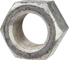 Value Collection - 1-3/8 - 12 UNF Steel Right Hand Hex Nut - 2-1/16" Across Flats, 1.1719" High, Uncoated - Exact Tool & Supply