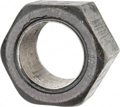 Value Collection - 1-5/8 - 12 UN Steel Right Hand Hex Nut - 2-7/16" Across Flats, 1-25/64" High, Uncoated - Exact Tool & Supply