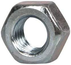 Value Collection - M8x1.25 Metric Coarse Steel Right Hand Hex Nut - 13mm Across Flats, 6.5mm High, Zinc-Plated Finish - Exact Tool & Supply
