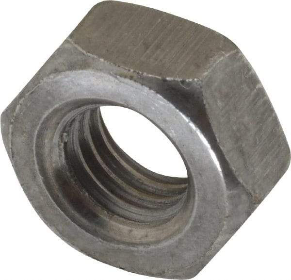 Value Collection - M10x1.50 Steel Right Hand Hex Nut - 17mm Across Flats, 8mm High, Uncoated - Exact Tool & Supply