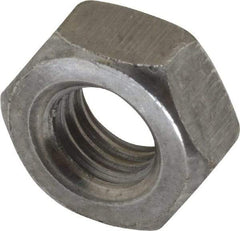 Value Collection - M10x1.50 Steel Right Hand Hex Nut - 17mm Across Flats, 8mm High, Uncoated - Exact Tool & Supply