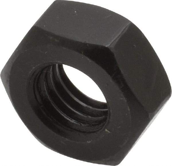 Value Collection - M10x1.50 Steel Right Hand Hex Nut - 17mm Across Flats, 8mm High, Uncoated - Exact Tool & Supply