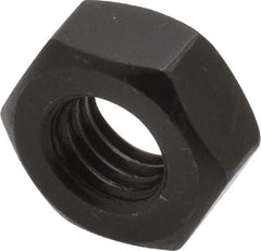 Value Collection - M10x1.50 Steel Right Hand Hex Nut - 17mm Across Flats, 8mm High, Uncoated - Exact Tool & Supply