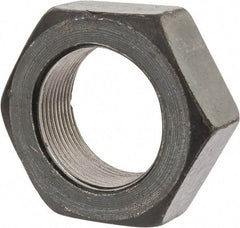 Value Collection - 1-3/4 - 12 UNF Steel Right Hand Hex Jam Nut - 2-5/8" Across Flats, 31/32" High, Uncoated - Exact Tool & Supply