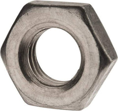 Value Collection - 3/4-10 UNC Steel Right Hand Heavy Hex Jam Nut - 1-1/4" Across Flats, 27/64" High, Uncoated, 2B Class of Fit - Exact Tool & Supply