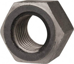 Value Collection - 1-1/2 - 6 UNC Steel Right Hand Heavy Hex Nut - 2-3/8" Across Flats, 1.4688" High, Uncoated - Exact Tool & Supply