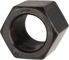 Value Collection - 3/4-16 UNF Steel Right Hand High Hex Nut - 1-1/16" Across Flats, 1" High, Uncoated - Exact Tool & Supply