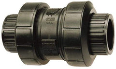 NIBCO - 2" PVDF Check Valve - Socket x Socket, 1,360 WOG - Exact Tool & Supply