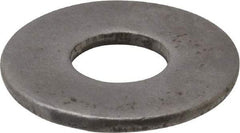 Value Collection - 7/16" Screw, Steel USS Flat Washer - 1/2" ID x 1-1/4" OD, 5/64" Thick, Plain Finish - Exact Tool & Supply