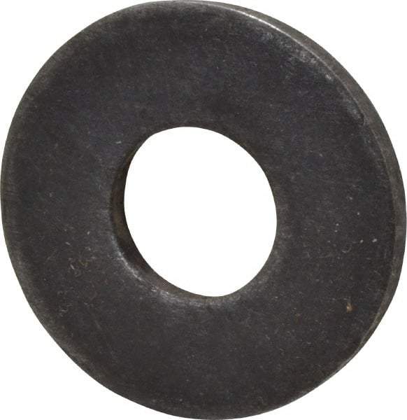 Value Collection - 1/2" Screw, Steel USS Flat Washer - 9/16" ID x 1-3/8" OD, 7/64" Thick, Plain Finish - Exact Tool & Supply