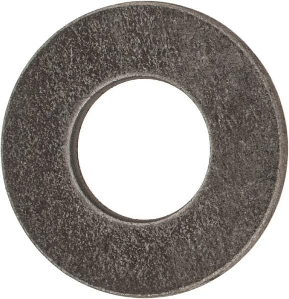 Value Collection - 1-3/8" Screw, Steel USS Flat Washer - 1-1/2" ID x 3-1/4" OD, 3/16" Thick, Plain Finish - Exact Tool & Supply