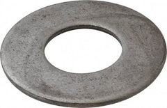Value Collection - 1-1/2" Screw, Steel USS Flat Washer - 1-5/8" ID x 3-1/2" OD, 3/16" Thick, Plain Finish - Exact Tool & Supply