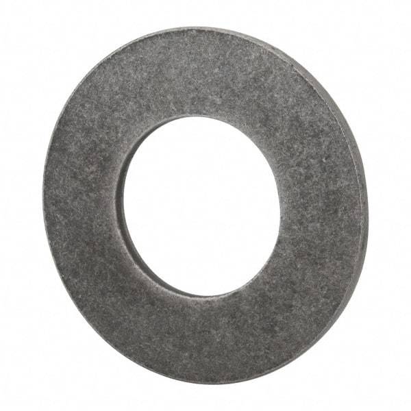 Value Collection - 2-1/4" Screw, Steel USS Flat Washer - 2-3/8" ID x 4-3/4" OD, 7/32" Thick, Plain Finish - Exact Tool & Supply