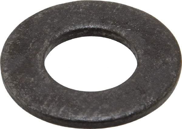 Value Collection - 7/16" Screw, Steel SAE Flat Washer - 15/32" ID x 59/64" OD, 1/16" Thick, Plain Finish - Exact Tool & Supply