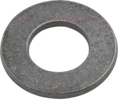 Value Collection - 1/2" Screw, Steel SAE Flat Washer - 17/32" ID x 1-1/16" OD, 3/32" Thick, Plain Finish - Exact Tool & Supply