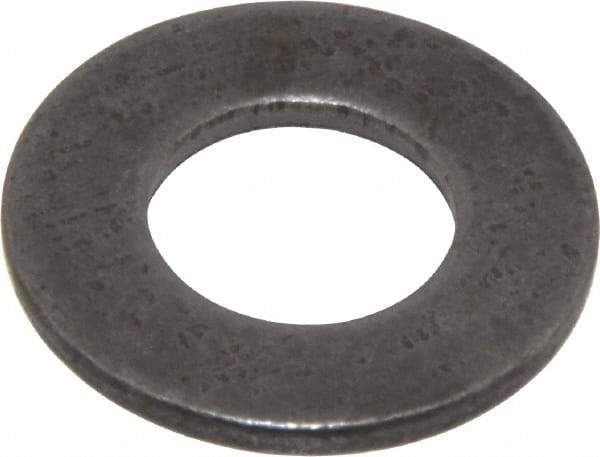Value Collection - 9/16" Screw, Steel SAE Flat Washer - 19/32" ID x 1-3/16" OD, 3/32" Thick, Plain Finish - Exact Tool & Supply