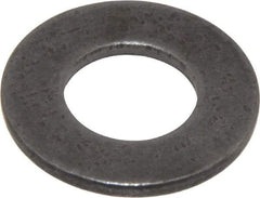 Value Collection - 9/16" Screw, Steel SAE Flat Washer - 19/32" ID x 1-3/16" OD, 3/32" Thick, Plain Finish - Exact Tool & Supply