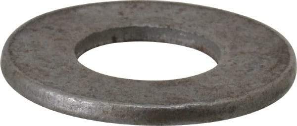 Value Collection - 5/8" Screw, Steel SAE Flat Washer - 21/32" ID x 1-5/16" OD, 3/32" Thick, Plain Finish - Exact Tool & Supply