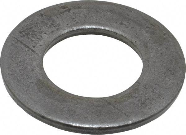 Value Collection - 7/8" Screw, Steel SAE Flat Washer - 15/16" ID x 1-3/4" OD, 9/64" Thick, Plain Finish - Exact Tool & Supply
