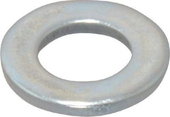 Value Collection - M12 Screw, Steel Standard Flat Washer - 13mm ID x 24mm OD, 2.5mm Thick, Zinc-Plated Finish - Exact Tool & Supply