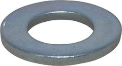 Value Collection - M14 Screw, Steel Standard Flat Washer - 15mm ID x 28mm OD, 2.5mm Thick, Zinc-Plated Finish - Exact Tool & Supply