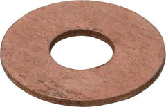 Value Collection - 1/4" Screw, Silicon Bronze Standard Flat Washer - 5/16" ID x 11/16" OD, 1-1/16" Thick - Exact Tool & Supply
