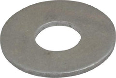 Value Collection - 1/4" Screw, Aluminum Standard Flat Washer - 0.264" ID x 0.689" OD, 0.048" Thick - Exact Tool & Supply