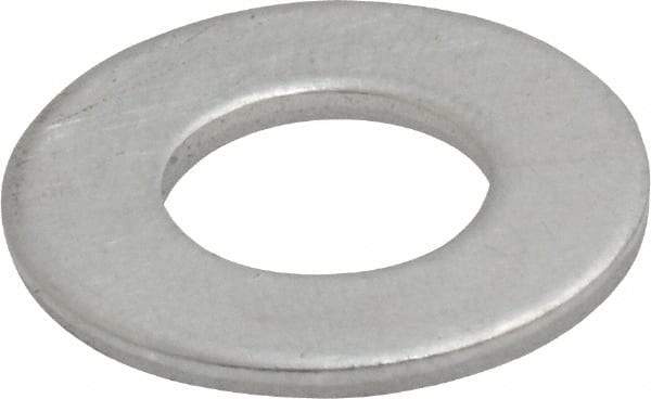 Value Collection - 3/8" Screw, Aluminum Standard Flat Washer - 0.436" ID x 1" OD, 0.081" Thick - Exact Tool & Supply