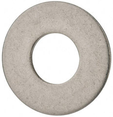 Value Collection - 3/4" Screw, Aluminum Standard Flat Washer - 0.8" ID x 1.87" OD, 0.128" Thick - Exact Tool & Supply