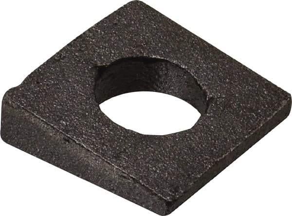 Value Collection - 3/4" Bolt, Iron Beveled Square Washer - 13/16" ID, 13/32 Minimum Thickness - Exact Tool & Supply