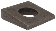 Value Collection - 7/8" Bolt, Iron Beveled Square Washer - 15/16" ID, 9/16 Minimum Thickness - Exact Tool & Supply