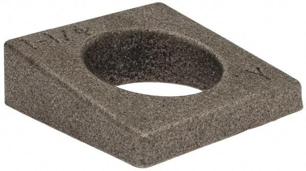 Value Collection - 1-1/4" Bolt, Iron Beveled Square Washer - 1-3/8" ID, 23/32 Minimum Thickness - Exact Tool & Supply