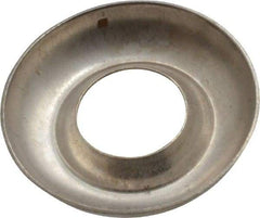 Value Collection - Nickel-Plated Finish, Brass, Standard Countersunk Washer - 0.305" ID x 0.781" OD - Exact Tool & Supply