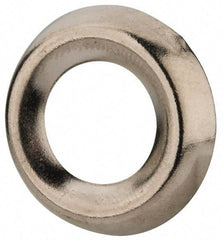 Value Collection - 0.021" Thick, Nickel-Plated Finish, Brass, Standard Countersunk Washer - 0.585" ID x 0.89" OD - Exact Tool & Supply