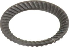 Value Collection - 1/4" Bolt, 1/4" ID, Steel, Belleville Disc Spring - 0.394" OD - Exact Tool & Supply